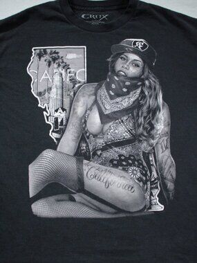 CRUX California T-Shirt 2XL Shirt Streetwear